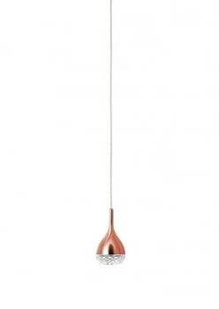 Ceiling Pendant 1 Light GU10 Copper