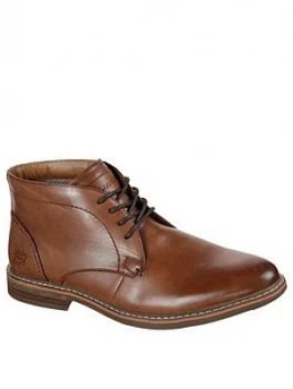 Skechers Calsen Bregman Boot, Brown, Size 10, Men