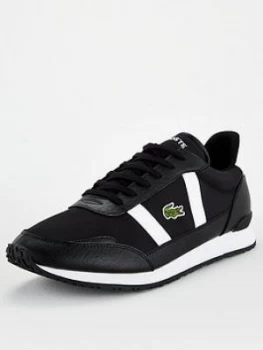 Lacoste Partner Trainers - Black, Size 7, Men