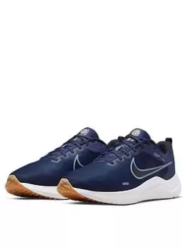 Nike Downshifter 12 - Navy/White, Size 7, Men