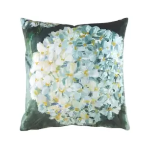 Evans Lichfield Winter Florals Hydrangea Cushion Cover (One Size) (Multicoloured)