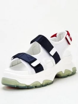 Tommy Jeans Sporty Chunky Sandal - White