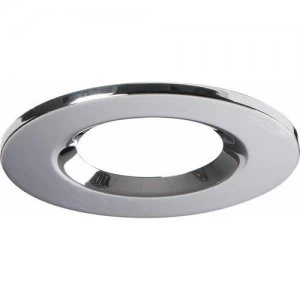 KnightsBridge Traditional IP65 Round Fire Rated Bezels for FireKnight - Polished Chrome