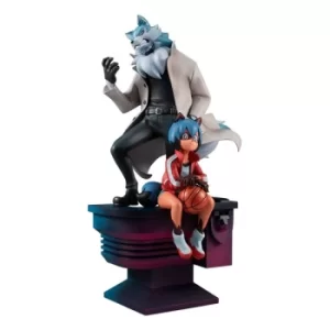 BNA: Brand New Animal PVC Statue Michiru Kagemori & Shirou Ogami 25 cm