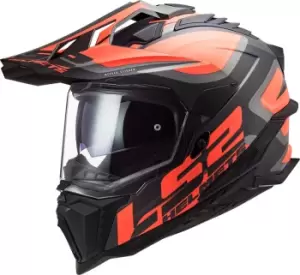 LS2 MX701 Explorer HPFC Alter Motocross Helm, black-orange, Size 2XL, black-orange, Size 2XL