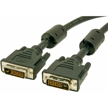 DV-202 DVI-D Dual Link Cable Black 2m - Rvfm