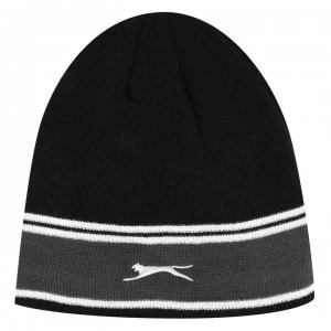 Slazenger Lined Beanie Hat Mens - Black