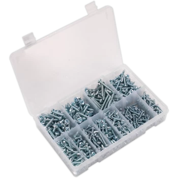 Sealey 700 Piece Pan Head Self Tapping Screw Assortment