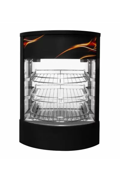 Commercial Food Warmer Glass Pizza Display