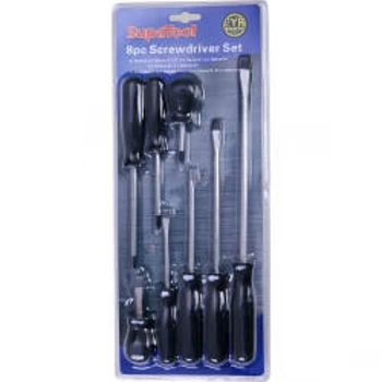 SupaTool Screwdriver Set 8 Piece