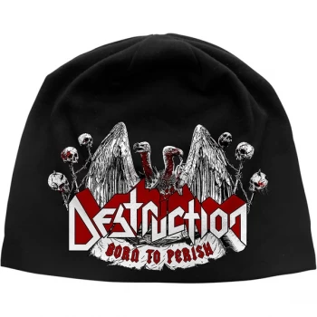 Destruction - Born To Perish Unisex Beanie Hat - Black