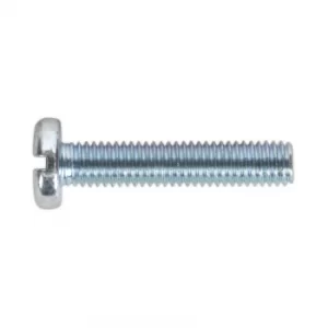 Machine Screw M5 X 25MM Pan Head Slot Zinc DIN 85 Pack of 50