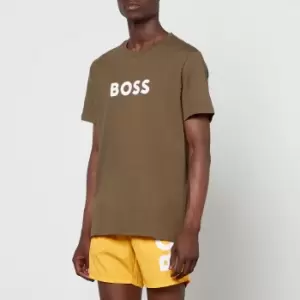 BOSS Swimwear Slim Fit Cotton-Jersey T-Shirt - M