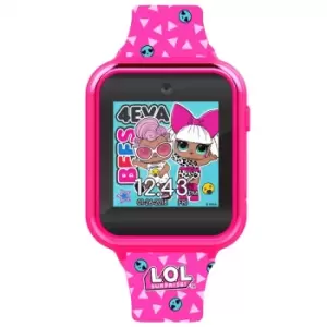 Disney LOL Kids Pink Silicon Strap Touch Screen Watch