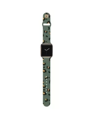 Coconut Lane Apple Watch Strap - Khaki Leopard, 38/40Mm