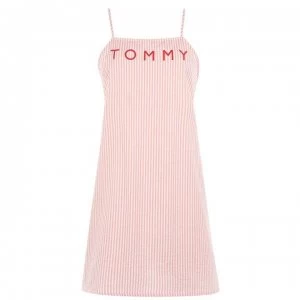 Tommy Bodywear Stripe Cover Up Dress - 621 SEERSCKR