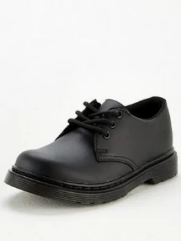 Dr Martens Childrens 1461 Lace Up Shoes - Black, Size 13 Younger
