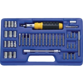 RSD43 1/4' Sq. Dr. Driver & Socket Set - Senator