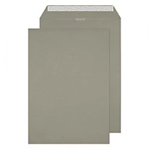 Creative Mid Coloured Envelopes C4 Peel & Seal 324 x 229mm Plain 120 gsm Storm Grey Pack of 250