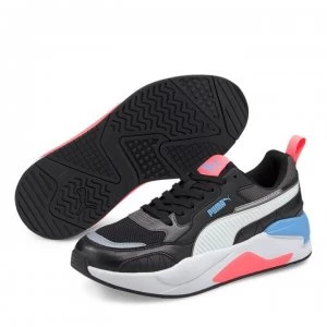 Puma XRay Squared Trainers Ladies - Black/Peach