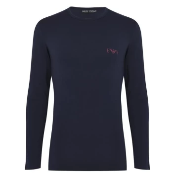 Emporio Armani Underwear Emporio Armani Knit T Shirt - Navy 00135