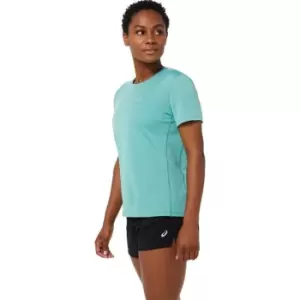 Asics Womens Katakana SS Running Top - Green