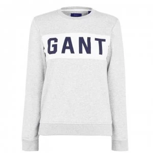 Gant Summer Logo Sweatshirt - Grey 094