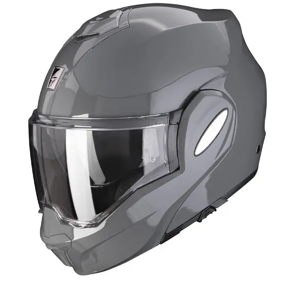 Scorpion Exo-Tech Evo Solid Cement Grey Modular Helmet L