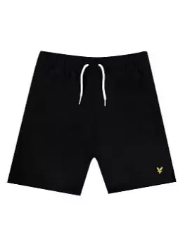 Lyle & Scott Boys Swimshorts - Black, Size Age: 12-13 Years