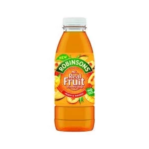 Robinsons Ready to Drink Peach and Mango 500ml Pack of 24 125353