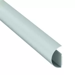 D-Line Self Adhesive Cable Tidy 50mmx25mmx1m White (Pack of 2) 1MCT5025W/2