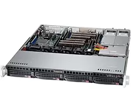 Supermicro SuperChassis 813MFTQ-R606CB Rack Black, Grey 600 W