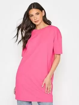 Long Tall Sally Bright Pink Oversized Tunic, Pink, Size 14, Women