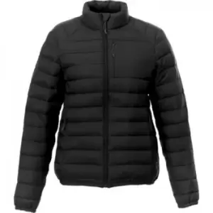 Elevate Womens/Ladies Atlas Insulated Jacket (XL) (Solid Black)