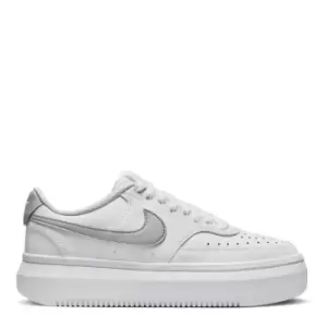 Nike Court Vision Alta Leather Womens Trainers - White