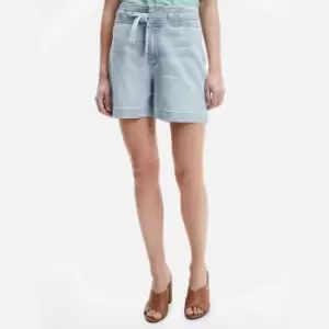 Tommy Hilfiger Womens Denim Flare Short Rox Belt - Rox - XL