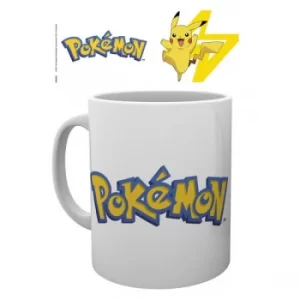 Pokemon Logo And Pikachu Mug