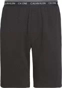 Calvin Klein Lightweight Sleep Shorts In Black - Size L