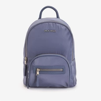 Jack Wills Mini Nylon Backpack - Blue