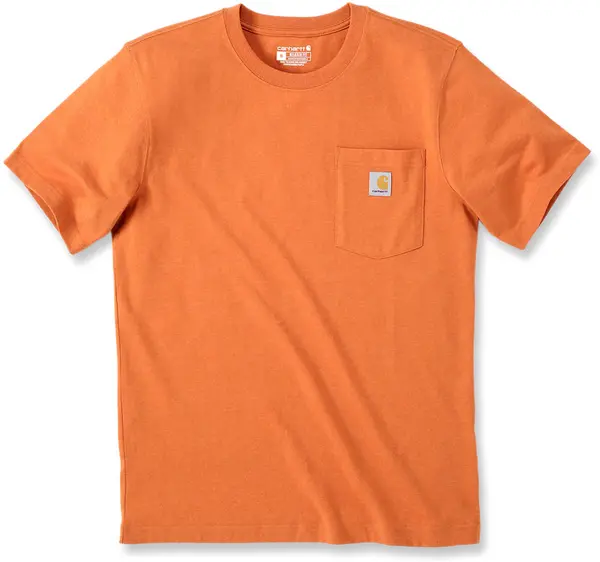 Carhartt Relaxed Fit Heavyweight K87 Pocket T-Shirt, orange, Size L