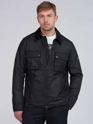 Barbour International Accelerator Baffins Wax, Black Size XL Men