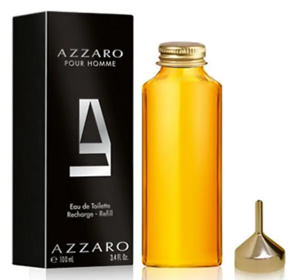 Azzaro Pour Homme Eau de Toilette Refill Bottle For Him 100ml