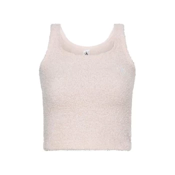 Calvin Klein CK1 Plush Tank Top - Barely Pink TJQ