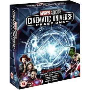 Marvel Studios Cinematic Universe Phase 1 (6 Films) Bluray