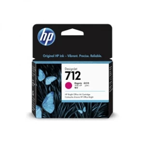 HP 712 Magenta Ink Cartridge