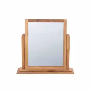 Dunkeld Single Mirror Oak Finish