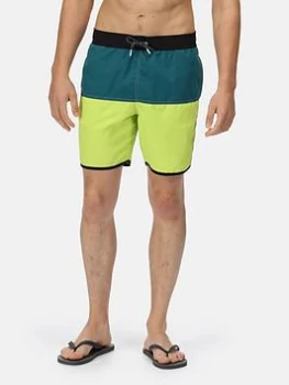 Regatta Benicio Swim Shorts - Green Size XL Men