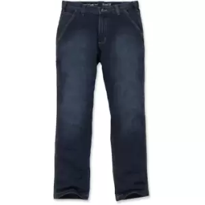 Carhartt Mens Rugged Flex Relaxed Fit Dungaree Denim Jeans Waist 34' (86cm), Inside Leg 32' (81cm)