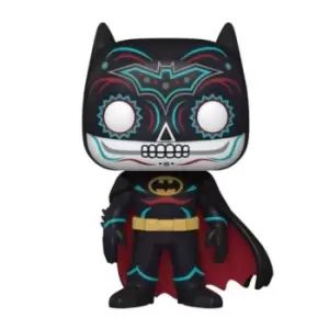 DC Comics Dia De Los DC Batman Glow-In-The-Dark EXC Funko Pop! Vinyl