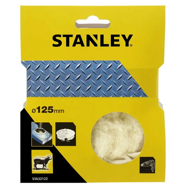 Stanley 125mm Lambswool Bonnet - STA32122-XJ